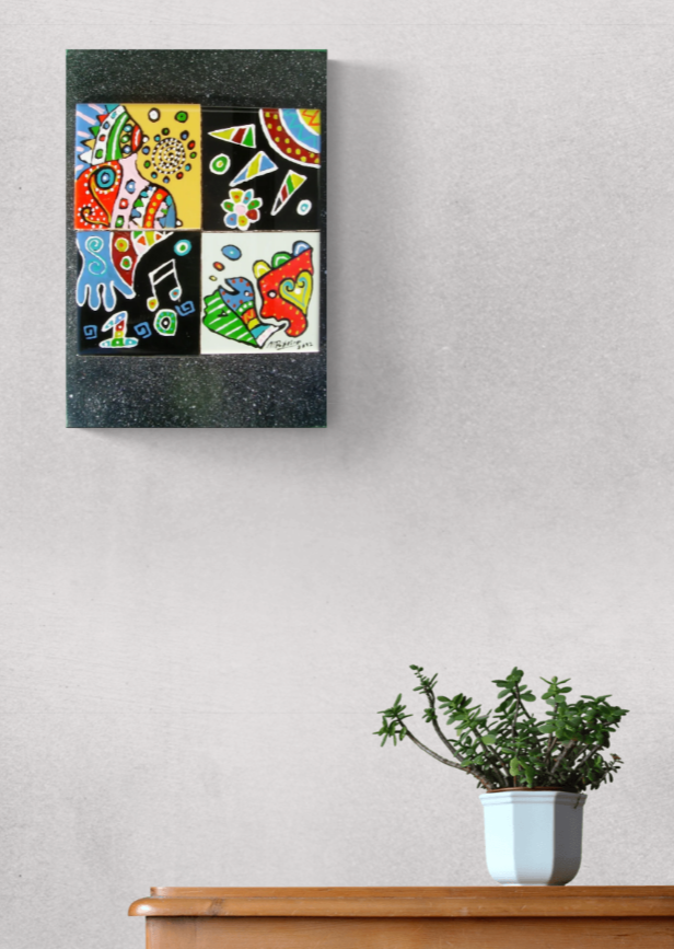 MISTA 24X17 -  SERIE QUERO VER-TE FELIZ  - 125 Euros  