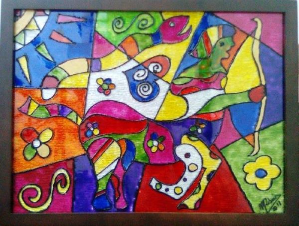 MISTA 43X33 cm- SAGITARIO GOOD - 150 euros