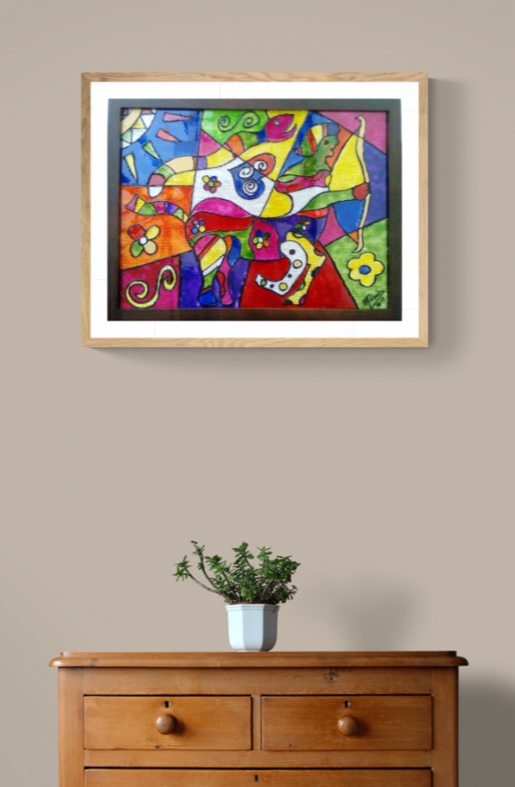 MISTA 43X33 cm- SAGITARIO GOOD - 150 euros